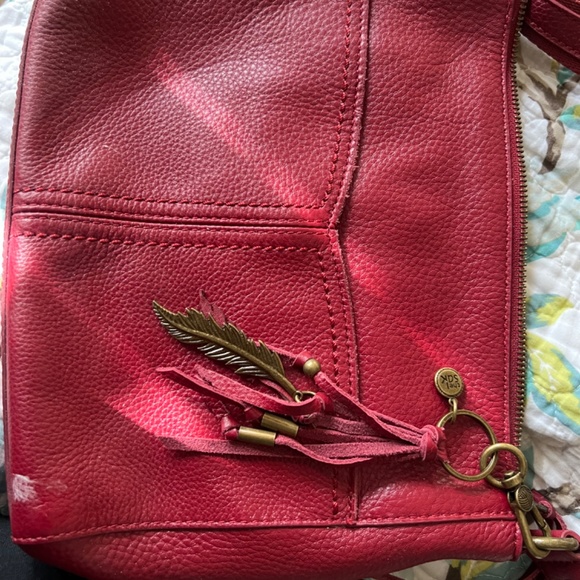 The Sak red leather bag - Picture 7 of 7